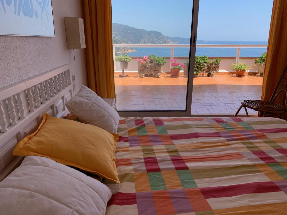 ⭑ Terrace + Sea Views + Private Beach. What Else? ⭑ Tossa de Mar Ngoại thất bức ảnh